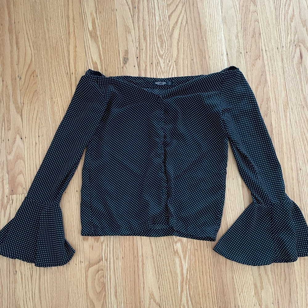 Nasty Gal Off Shoulder Top